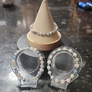 Handmade Beaded Bracelets Set